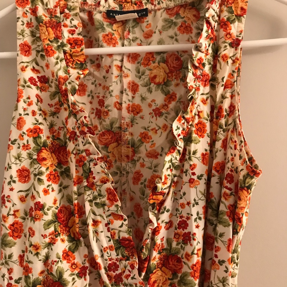 Anthropologie wrap dress